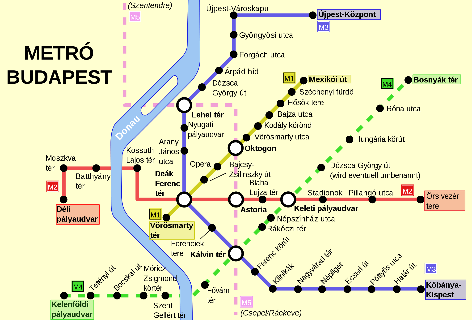 Mapas de Budapest